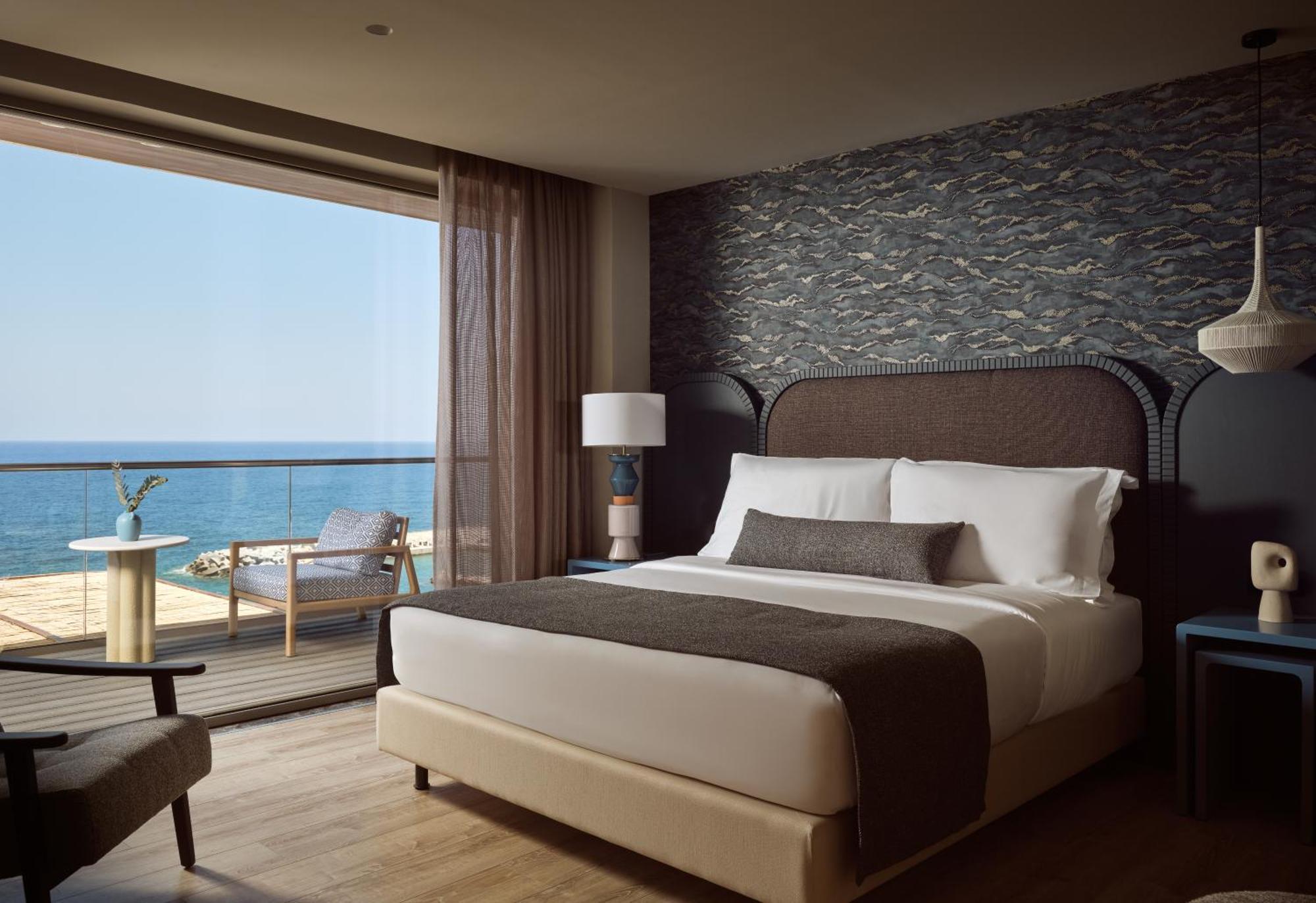 The Royal Blue A Luxury Beach Resort (Adults Only) Pánormos Exteriör bild