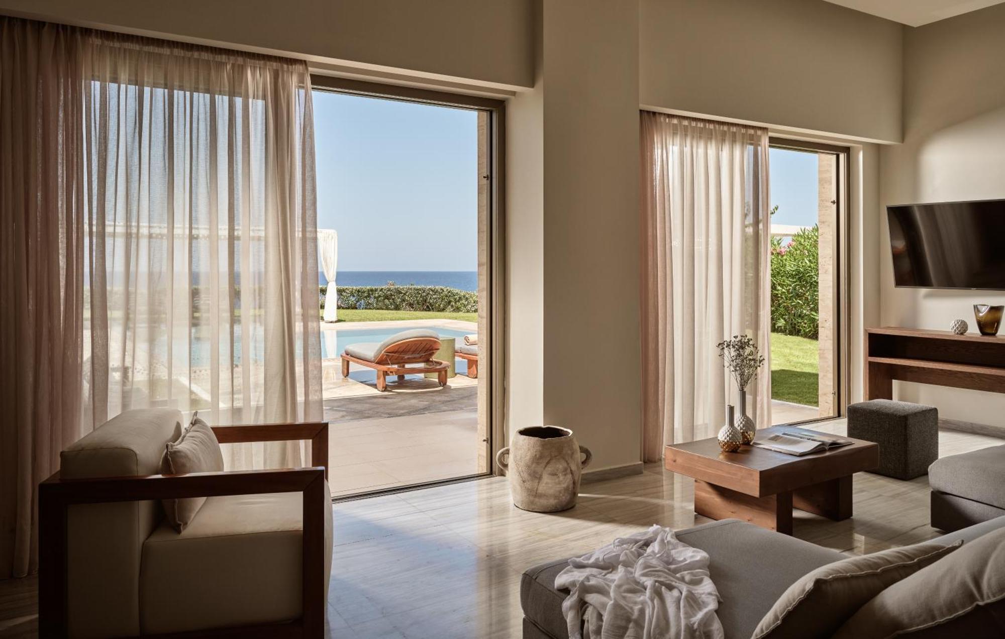 The Royal Blue A Luxury Beach Resort (Adults Only) Pánormos Exteriör bild