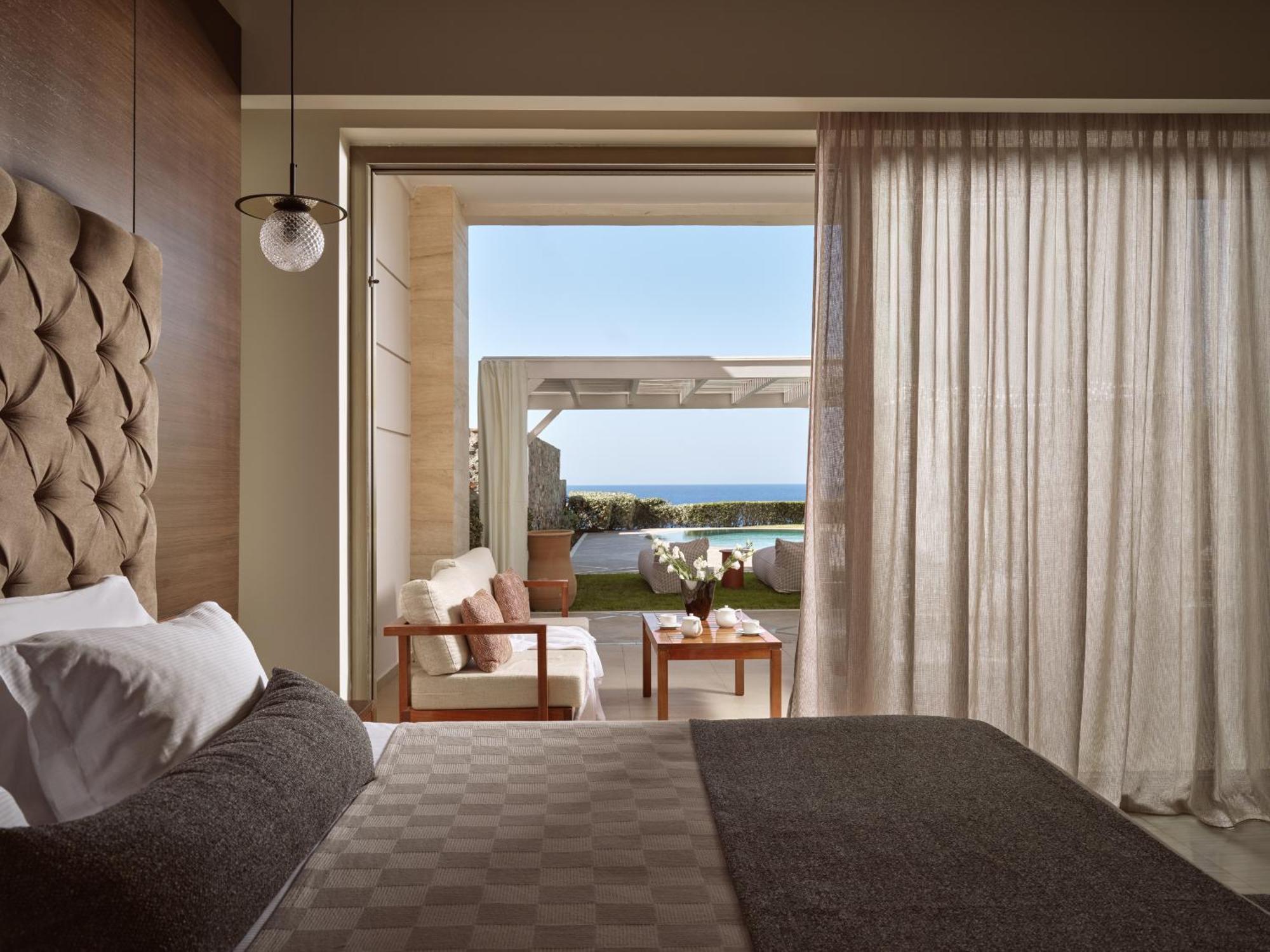 The Royal Blue A Luxury Beach Resort (Adults Only) Pánormos Exteriör bild